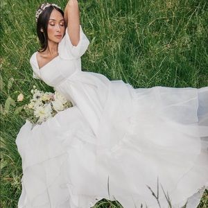 JessaKae Wendy dress in white, large